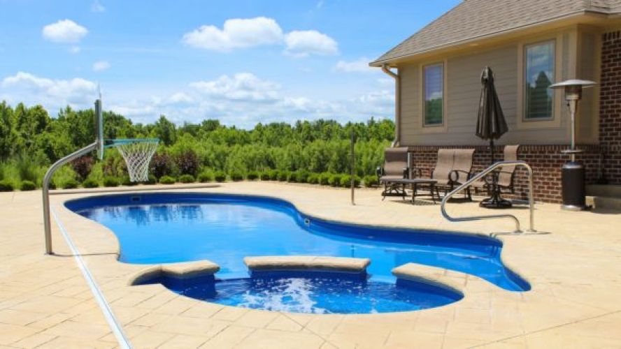 The Brilliant Fibreglass Pool