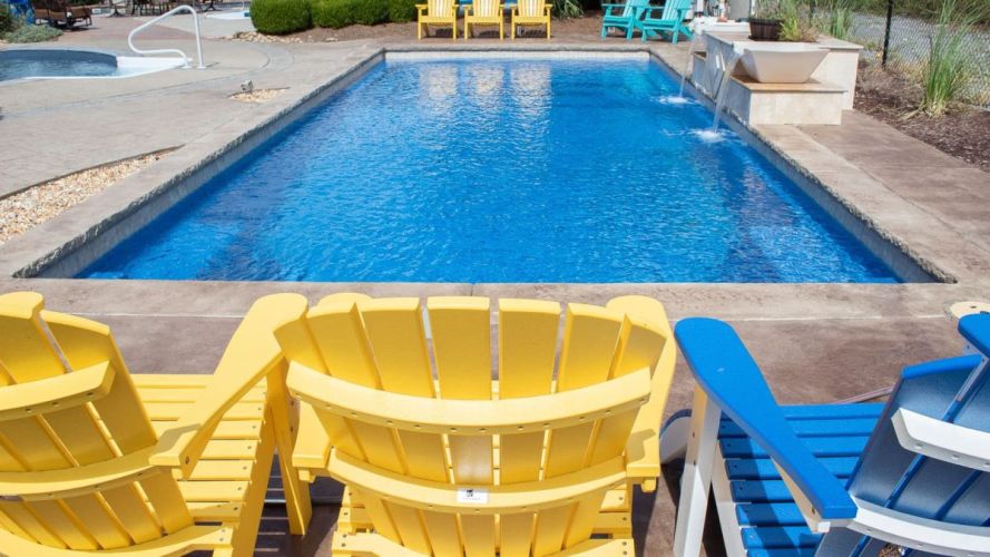 The Illusion Fibreglass Pool