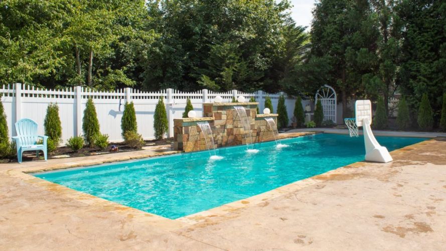 The Illusion Fibreglass Pool