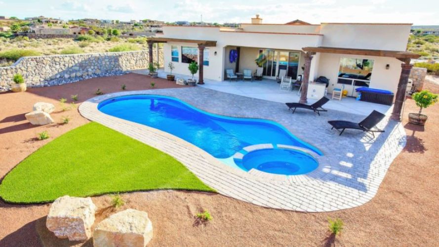 The Brilliant Fibreglass Pool